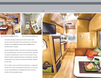 2010 Airstream Flying Cloud Brochure page 2