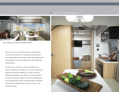 2010 Airstream Sport Brochure page 2