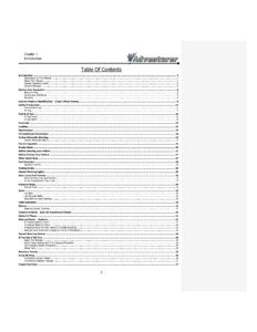 2010 ALP Adventurer Motor Home Owner's Manual page 3