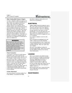 2010 ALP Adventurer Motor Home Owner's Manual page 13