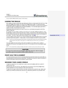 2010 ALP Adventurer Motor Home Owner's Manual page 30
