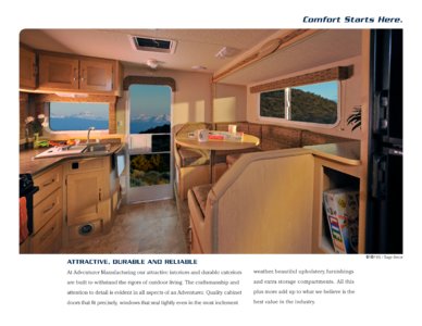 2010 ALP Adventurer Truck Campers Brochure page 3