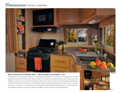 2010 ALP Adventurer Truck Campers Brochure page 6