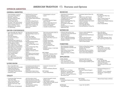 2010 American Coach American Tradition Brochure page 10
