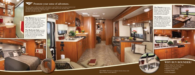 2010 Fleetwood Bounder Brochure page 2