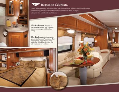 2010 Fleetwood Discovery Brochure page 2