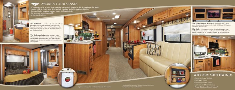 2010 Fleetwood Southwind Brochure page 2