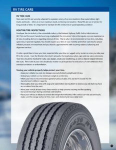 2010 Goodyear RV Tire Care Guide page 13