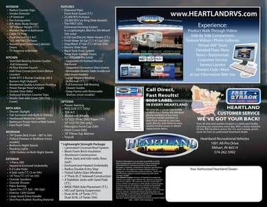 2010 Heartland North Trail Brochure page 16