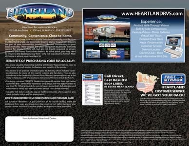 2010 Heartland Road Warrior Brochure page 16