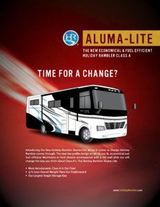 2010 Holiday Rambler Aluma Lite Brochure page 1