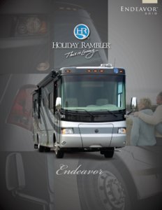 2010 Holiday Rambler Endeavor Brochure page 1