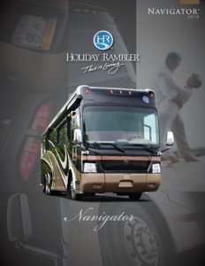 2010 Holiday Rambler Navigator Brochure page 1