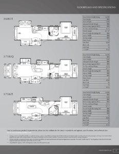 2010 Holiday Rambler Presidential Brochure page 5