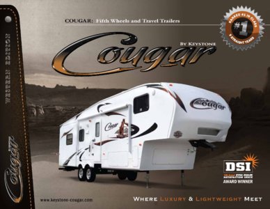 2010 Keystone RV Cougar Western Edition Brochure page 1