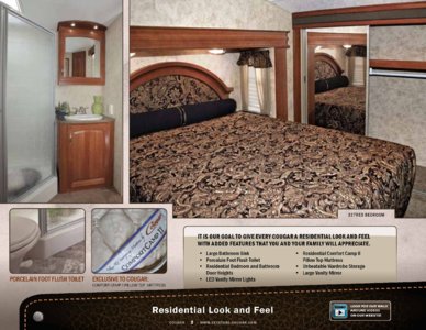 2010 Keystone RV Cougar Western Edition Brochure page 2