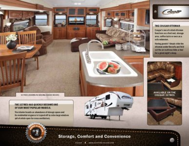 2010 Keystone RV Cougar Western Edition Brochure page 3