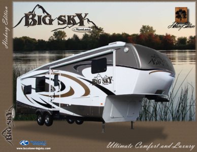 2010 Keystone RV Montana Big Sky Hickory Edition Brochure page 1