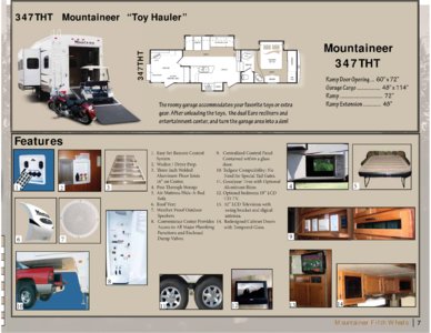 2010 Keystone RV Mountaineer Hickory Edition Brochure page 7