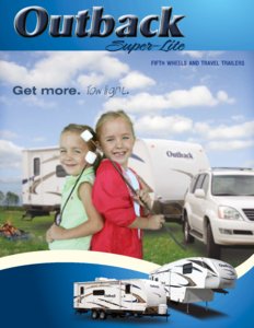 2010 Keystone RV Outback Super Lite Brochure page 1