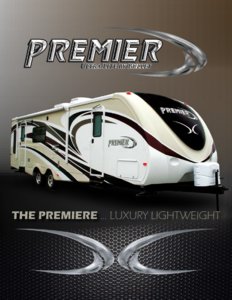 2010 Keystone RV Premier Brochure page 1