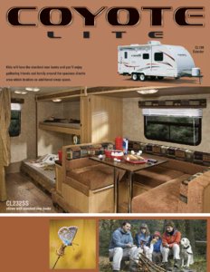 2010 KZ RV Coyote Brochure page 5