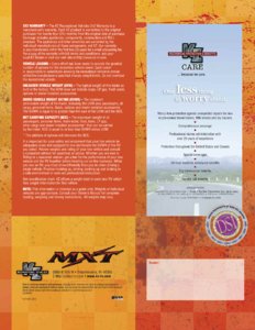 2010 KZ RV MXT Brochure page 8