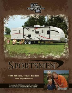 2010 KZ RV Sportsmen Brochure page 1