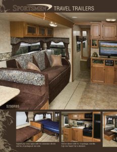 2010 KZ RV Sportsmen Brochure page 2