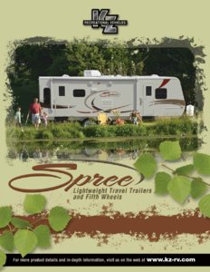 2010 KZ RV Spree Brochure page 1