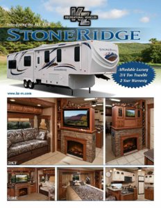 2010 KZ RV Stoneridge Brochure page 1