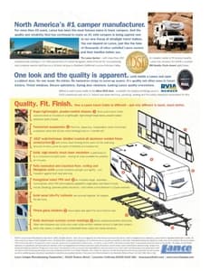 2010 Lance Travel Trailers Brochure page 8