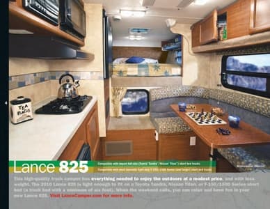 2010 Lance Truck Campers Brochure page 4