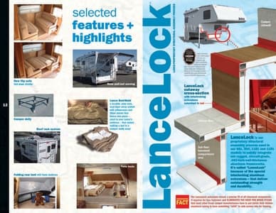2010 Lance Truck Campers Brochure page 12