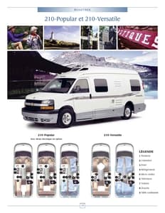 2010 Roadtrek Full Line French Brochure page 10