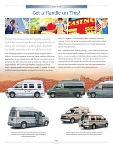 2010 Roadtrek Full Line Brochure page 4