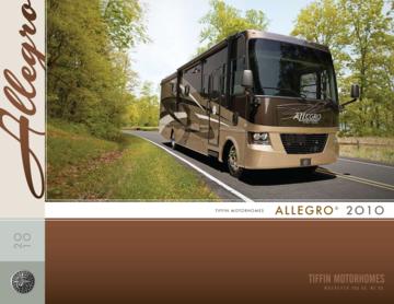 2010 Tiffin Allegro Brochure