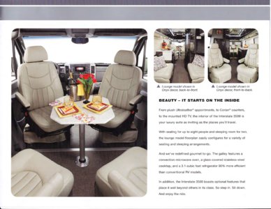 2011 Airstream Interstate 3500 Brochure page 3