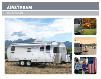 2011 Airstream Travel Trailers Brochure page 1