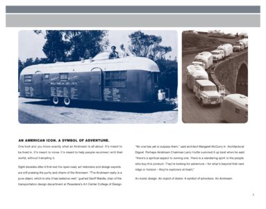 2011 Airstream Travel Trailers Brochure page 3