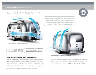 2011 Airstream Travel Trailers Brochure page 4