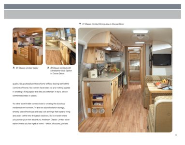 2011 Airstream Travel Trailers Brochure page 13