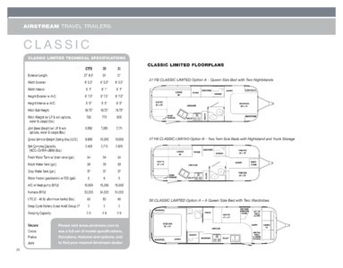 2011 Airstream Travel Trailers Brochure page 20
