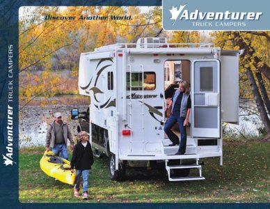 2011 ALP Adventurer Truck Campers Brochure page 1