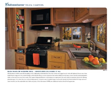 2011 ALP Adventurer Truck Campers Brochure page 6