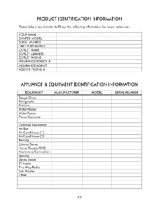 2011 Bigfoot 1500 Series Campers Owner's Manual page 46