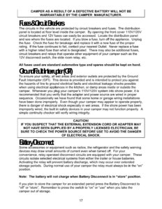 2011 Bigfoot 2500 Series Campers Owner's Manual page 22