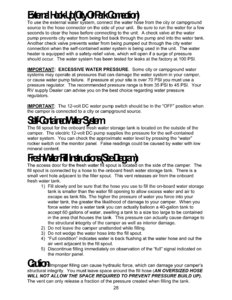 2011 Bigfoot 2500 Series Campers Owner's Manual page 33