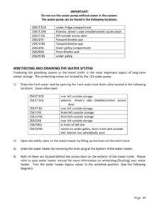 2011 Bigfoot 2500 Series Travel Trailers Owner's Manual page 55