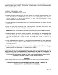 2011 Bigfoot 2500 Series Travel Trailers Owner's Manual page 58